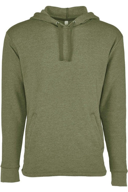 Next Level Malibu Welt Pocket Hoodie Green Large 2
