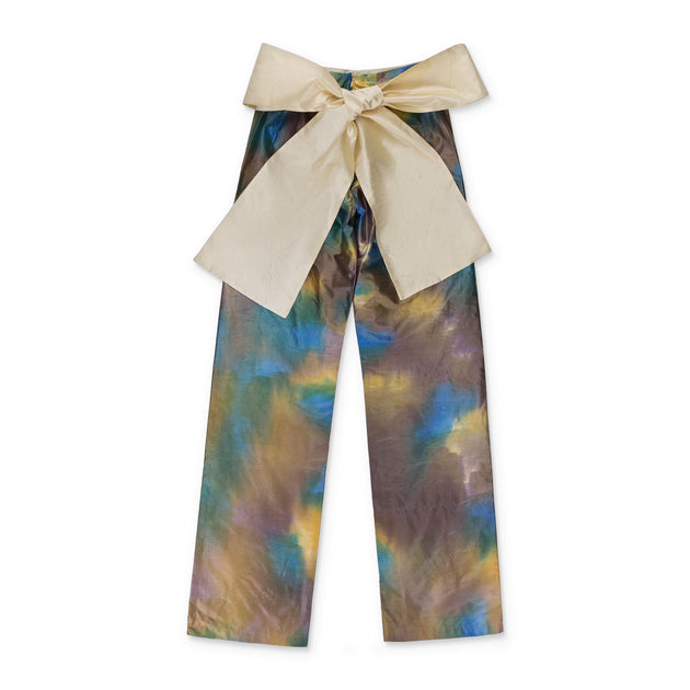 Kepler Multicolor Camo Hand Painted Bow Pantalon 3