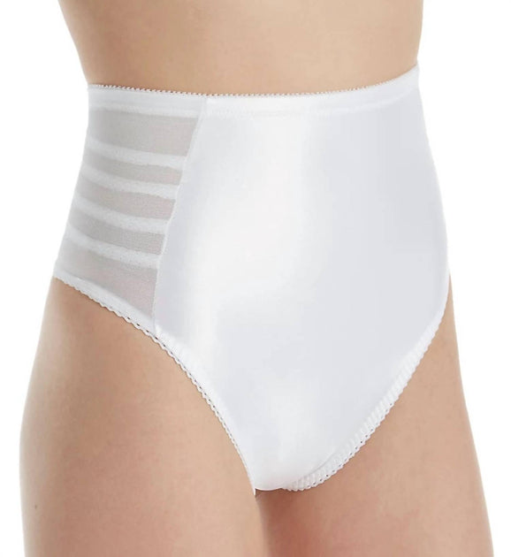 Rago High Waist Shaping Thong White 2X 3