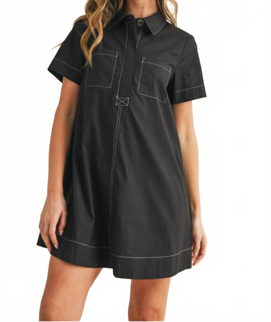 TCEC Raven Shirt Dress Black Large 2