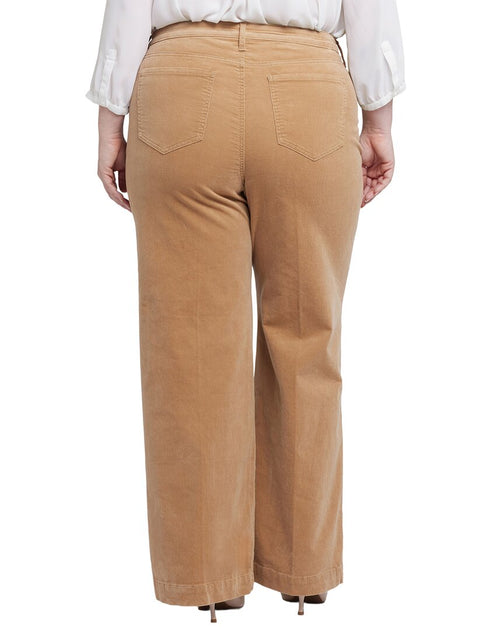 NYDJ Teresa Wide Leg Jean Brown US 26 3