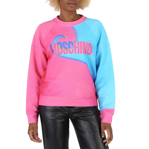 Moschino Projection Print Sweatshirt Multi US 10 2