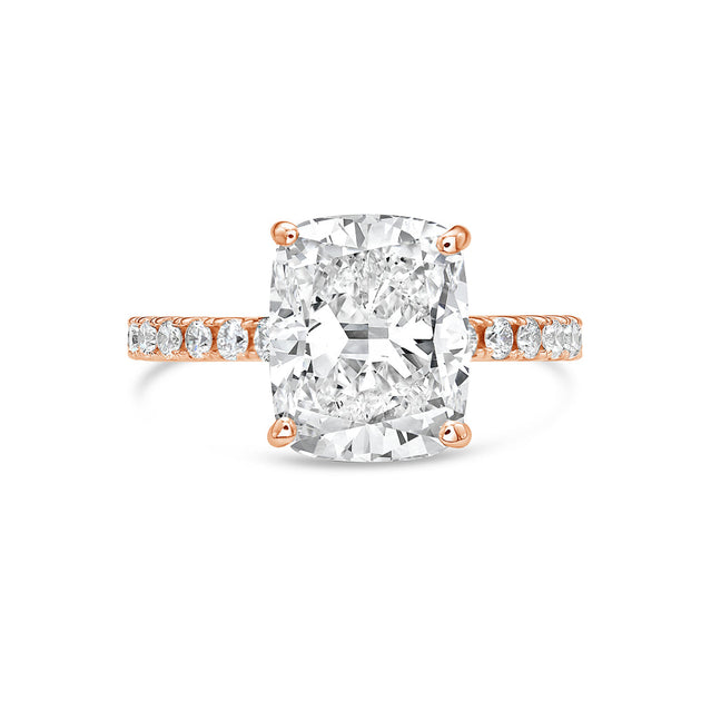 Diana M. Engagement Ring Rose Gold US 6 2