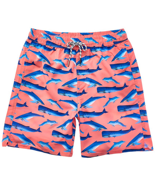 Snapper Rock Whale Tail Swim Short Orange Medium 2