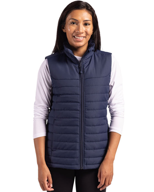 Clique Elevation Eco Full Zip Puffer Vest Blue XLarge 4