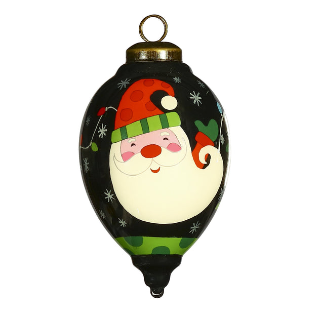 Hivvago Santa and Chimney Ekkolight Acrylic Red 35in 3