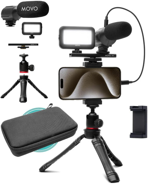 Movo uVlogger Vlogging Kit Black 2