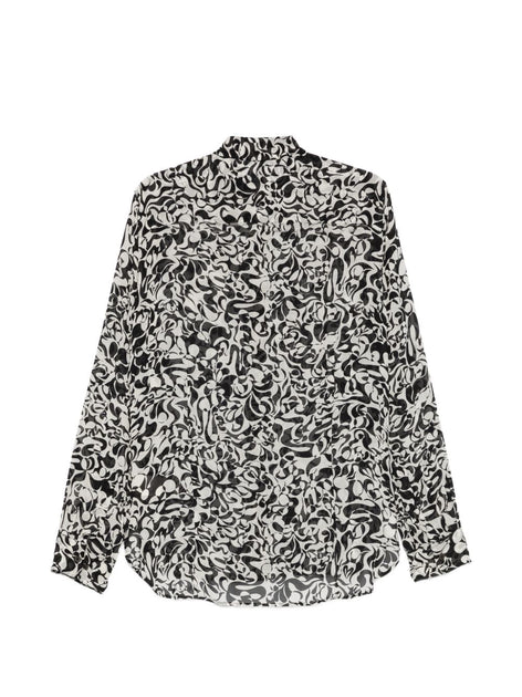 Dries Van Noten Long-Sleeve Shirt Black EU 50 3