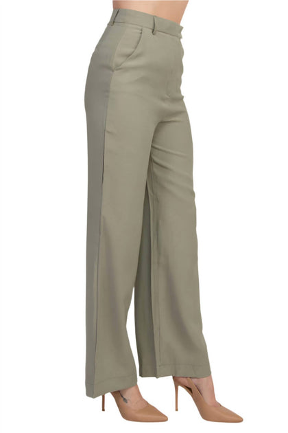 Truth High Waist Wide Leg Trouser Pants Multi US 10 4