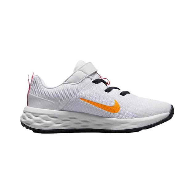 Nike Revolution 6 NN PSV White/Gridiron/Laser Orange/Sea Coral US 1 3