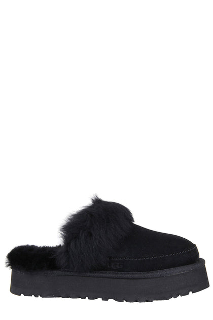 UGG Floppy Disk Chalet Slipper Black UK 7 2