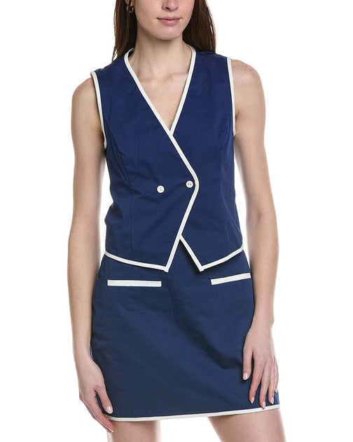 Lost + Wander Sailor's Voyage Vest Top Blue Medium 2