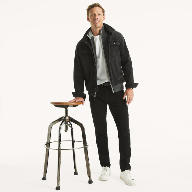 Nautica Athletic Slim Stretch Denim Black 30x32 2