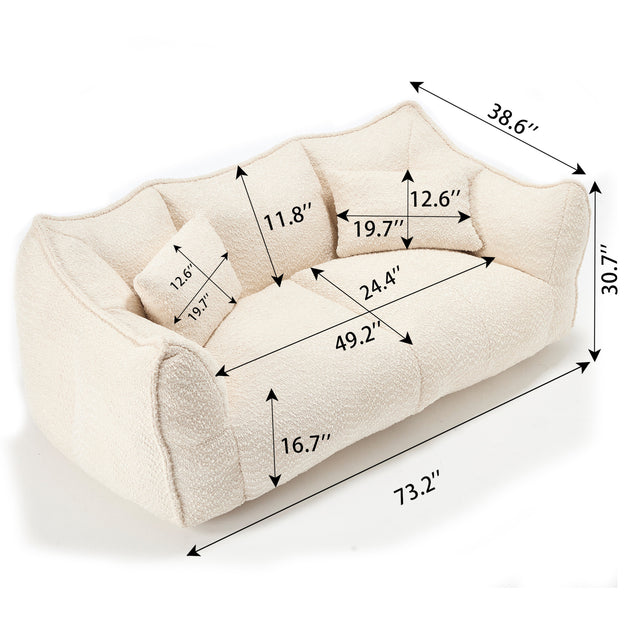 GOODSILO Soft Beanbag Chair 4