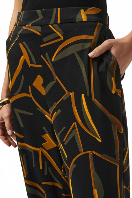 Joseph Ribkoff Wide Leg Pants Brown UK 12 4