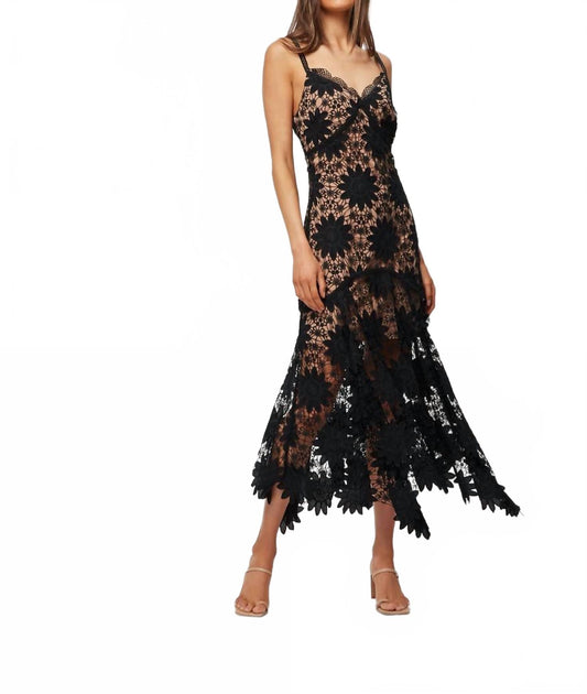 Robe Mi-longue Channeling Noire XSmall Elliatt 4