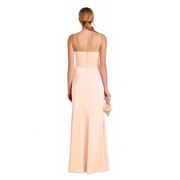 Birdy Grey Anne Maxi Dress Beige Small 3