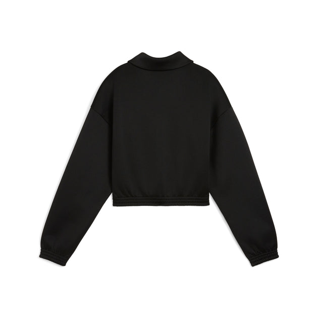 ★PUMA★ Relaxed Crop Track Jacket Black 63379501 Puma Women's Relaxed Crop Track Jacket | ShopSimon