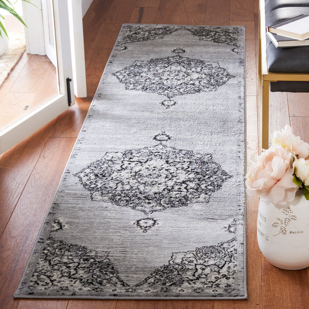 Safavieh Brentwood Area Rug Silver/Black 4