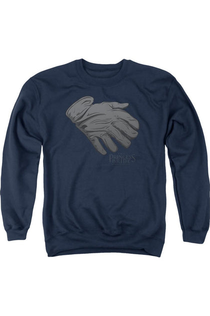 Gildan Princess Bride Six Fingered Glove Crewneck Sweatshirt Blue Medium 2