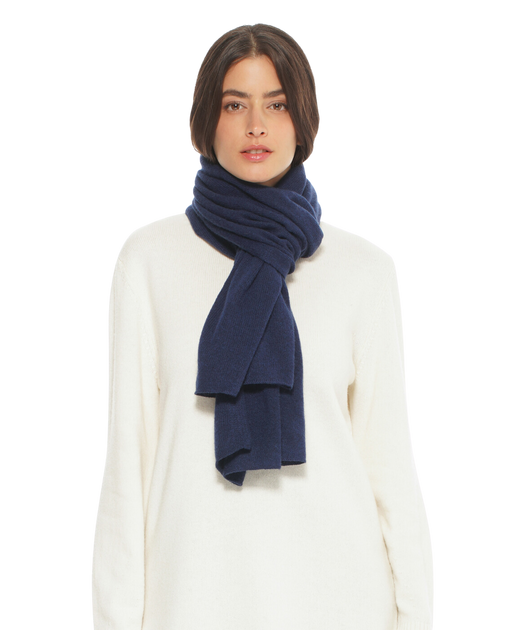 Monticelli Cashmere Schal Blau Einheitsgröße 2