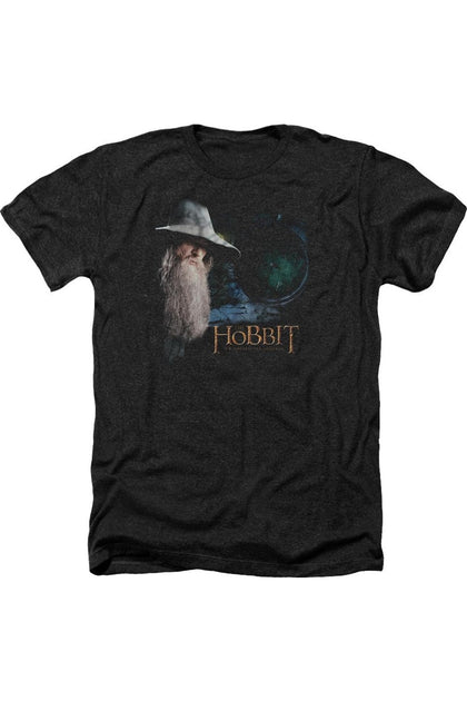 Gildan The Hobbit The Door Heather Tee Black XXXL 2