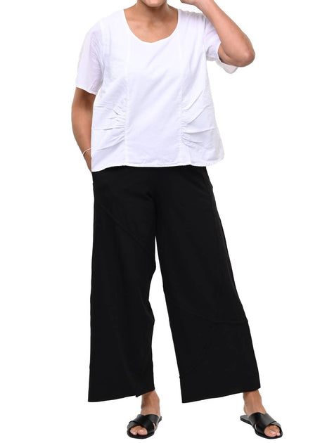 Tulip Clothing Carmella Pullover Top White XLarge 3