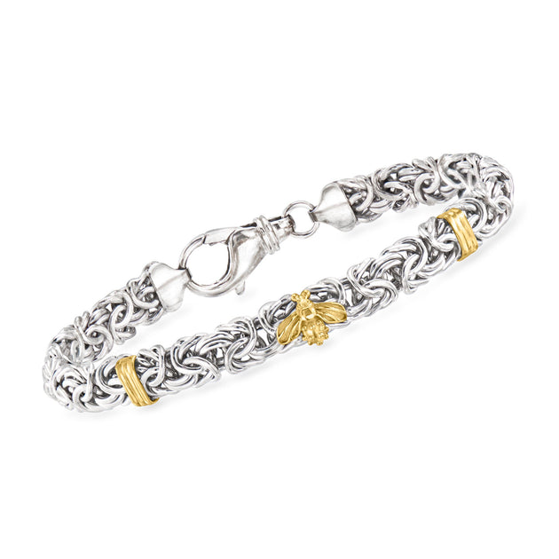 Ross-Simons Byzantine Bumblebee Station Bracelet Multi 3