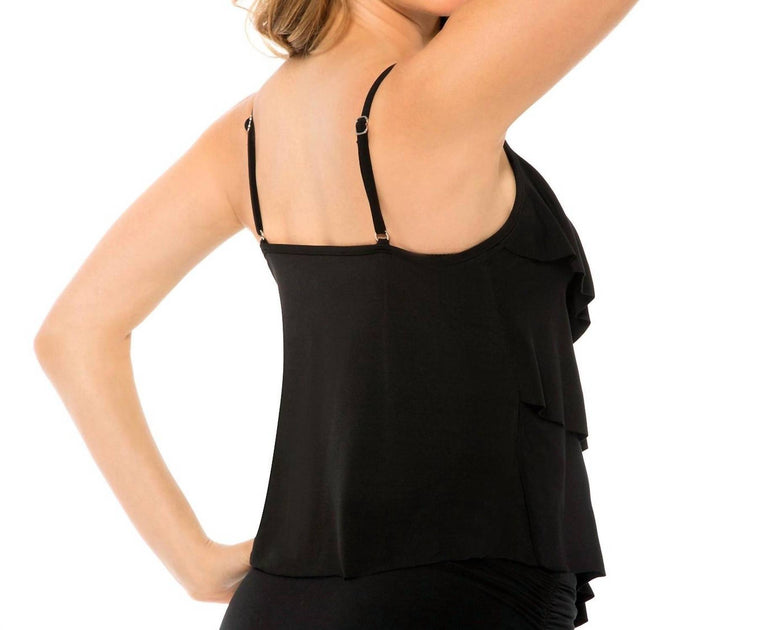 Magicsuit Rita Tankini Top Black US 8 3