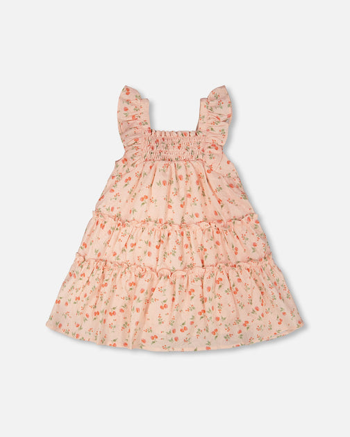 Deux par Deux Multi-Tiered Dress Pink 12-18 Months 4