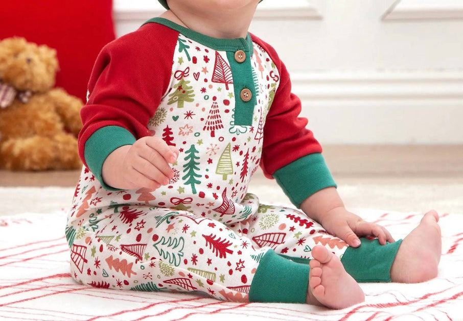 Tesa Babe Baby Boy Long Sleeve Romper Red 6-9 Months 2
