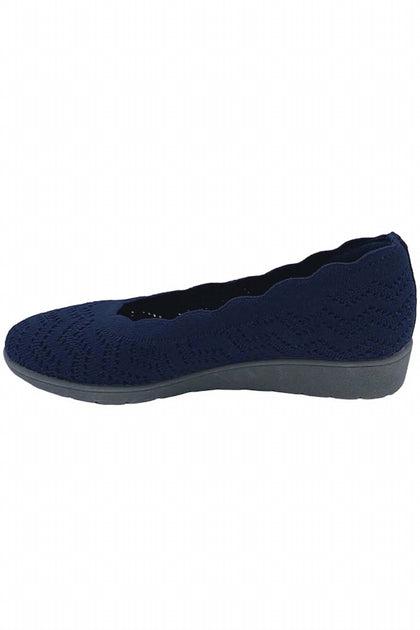 Skechers Cleo Flex Wedge Shoes Blue US 11 4