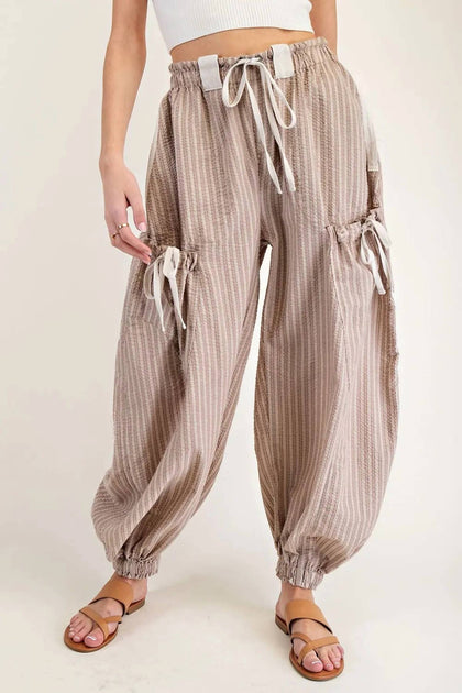 Lovesoft Linds Cargo Jogger Pant Brown XLarge 2