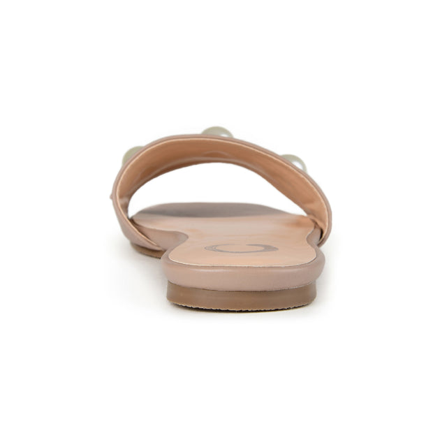 Journee Collection Leonie Slide Brown US 8.5 4
