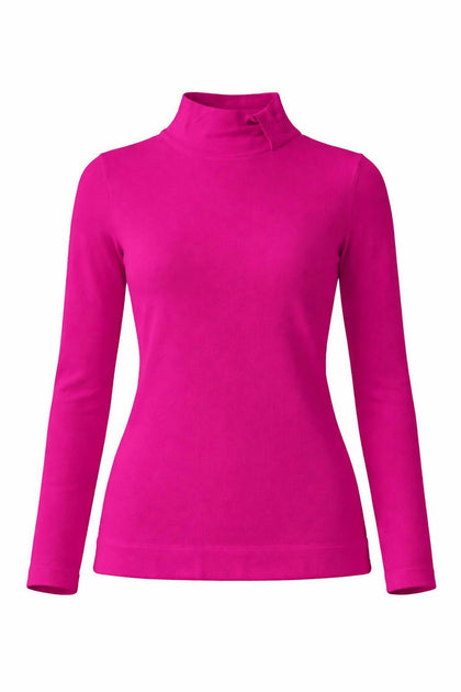 J'Envie Eli The Notch Turtleneck Top Pink XSmall 2