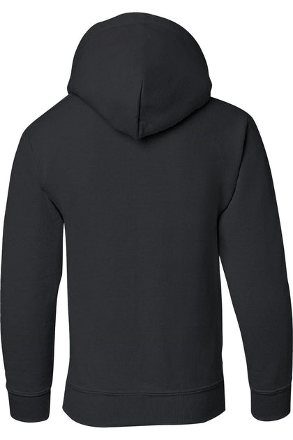 Gildan Superman Aztec Shield Youth Hooded Sweatshirt Black Medium 3