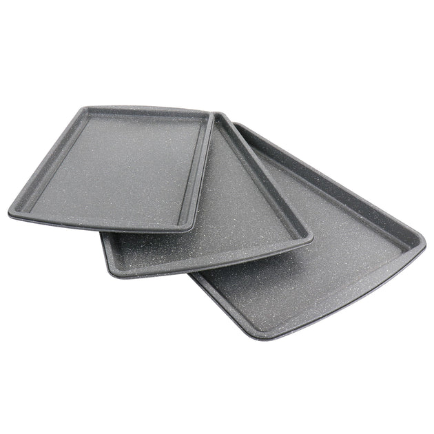 Oster 3 Piece Carbon Steel Cookie Sheet 3