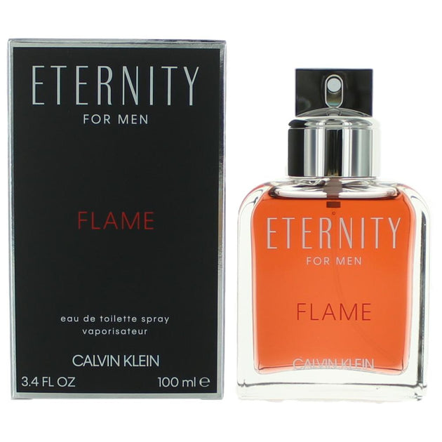 Calvin Klein Eternity Flame Eau de Toilette Amber 3.4 oz 2
