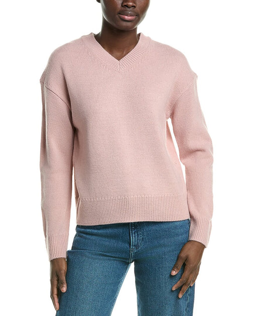 Design History Knit Sweater Pink Large 2