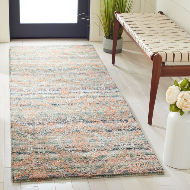 Safavieh Marquee MRQ114 Area Rug Grey/Rust 3