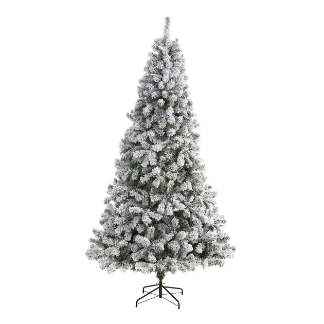 Hivvago 8 Fuß beschneiter West Virginia Tannenbaum Kunstbaum 2