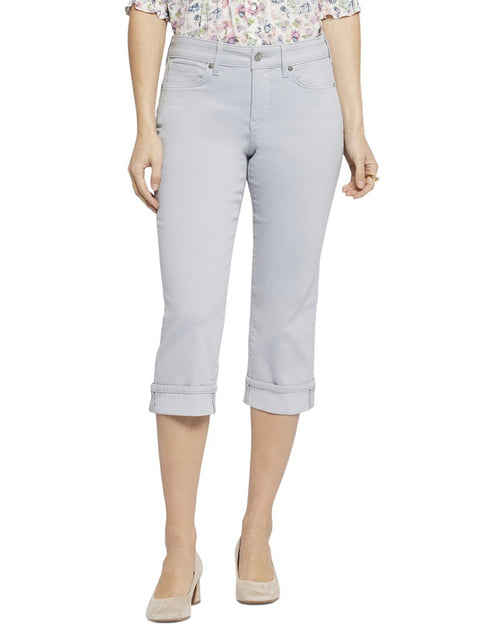 NYDJ Marilyn Crop Jean Blue US 12 Petite 2