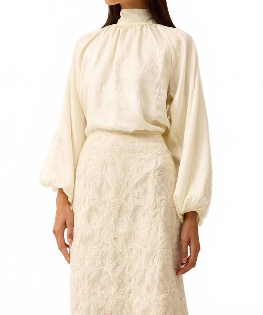 Marie Oliver Oryan Blouse Beige XSmall 3