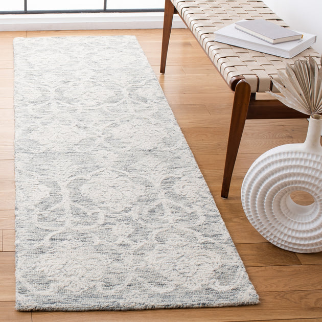 Safavieh MET996 Area Rug Dark Grey / Ivory 3