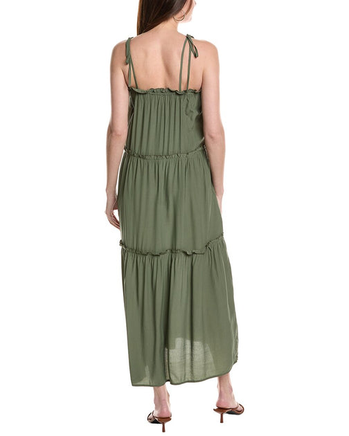 Maison Maar Tiered Midi Dress | ShopSimon