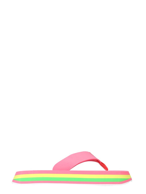 MSGM Thong Sandals Pink US 10 2