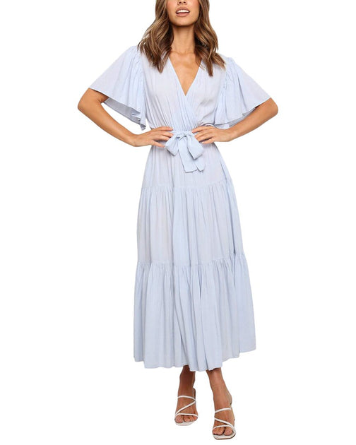 Vincent Midi Dress Blue US 6 2