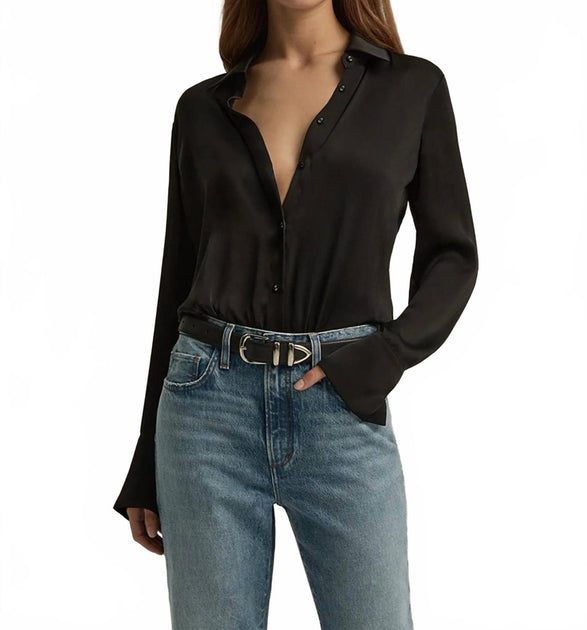 Favorite Daughter Take Me Seriously Bodysuit Black Large 2