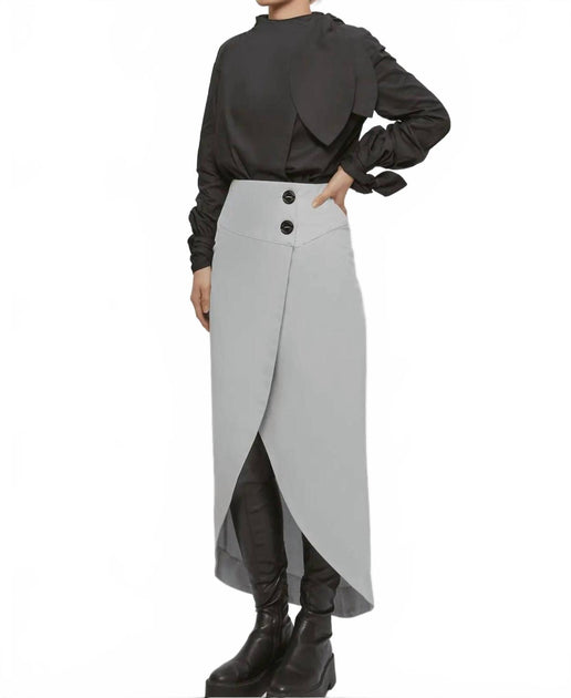The Sei Long Sleeve Bow Shirt Black Medium 4
