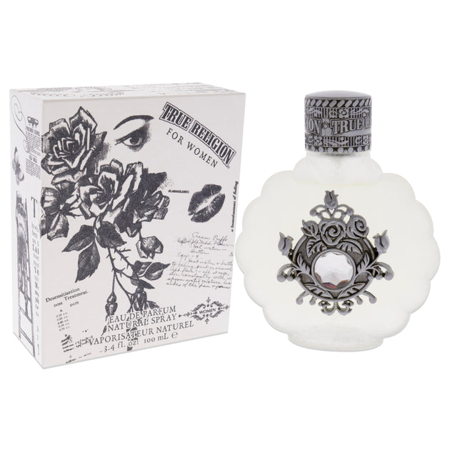 True Religion Women EDP Spray Clear 3.4 oz 4